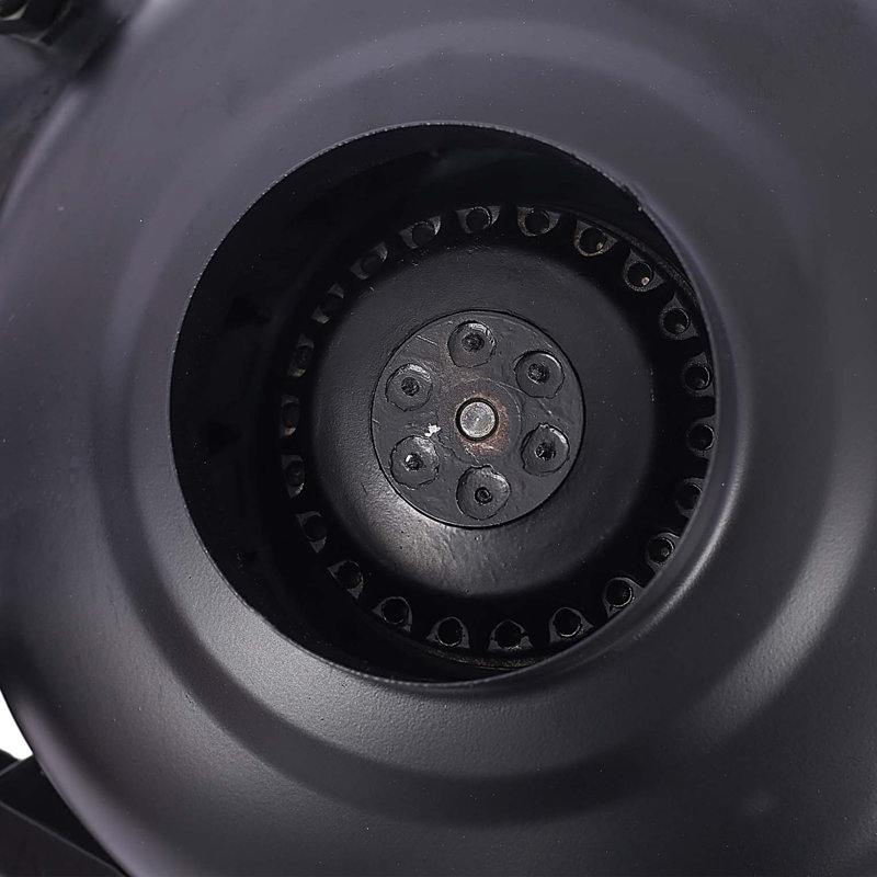 Ventilateur à conduit en ligne 4 pouces de 203 pi³ / min: ventilateur de circulation d'air pour la culture hydroponique, les sous-sols et les cuisines