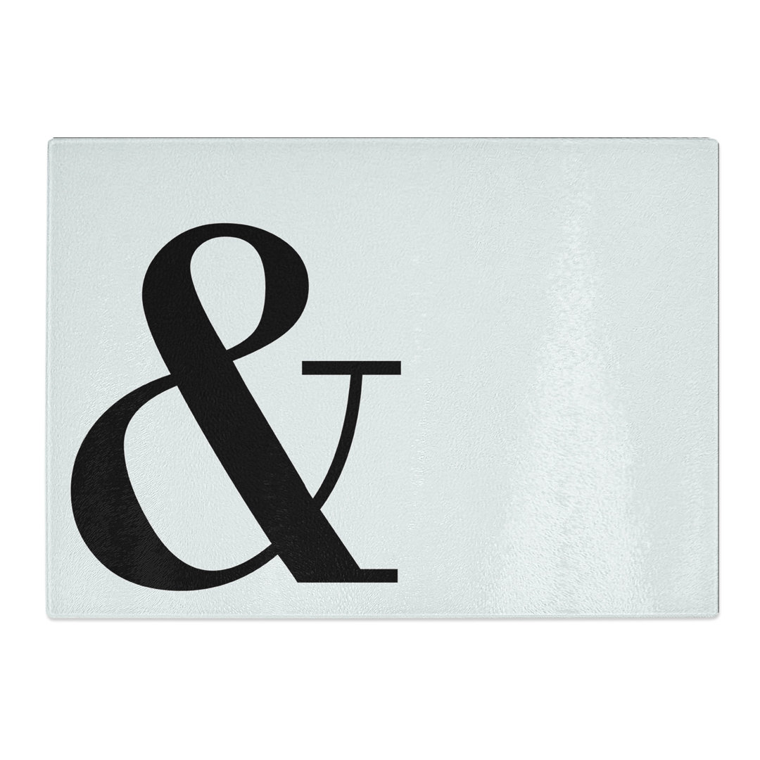 And Typography Chopping Board