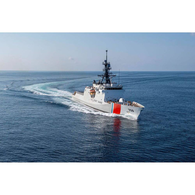 Wmsl Rear Old Modern Handicrafts USCGC Calhoun WMSL-759 Ship Model | Wayfair