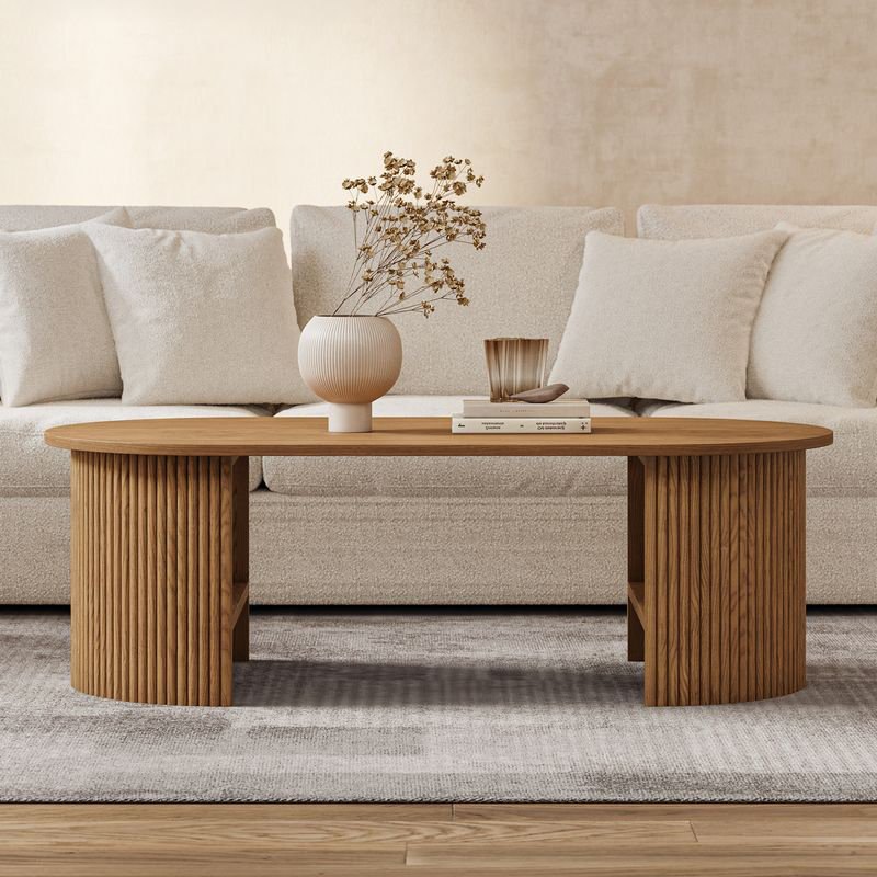 47" Oval Coffee Table