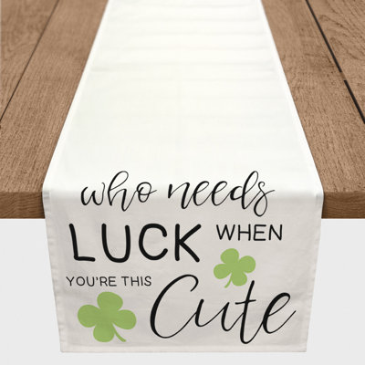 Ellalee Rectangular St. Patrick's Day Table Runner