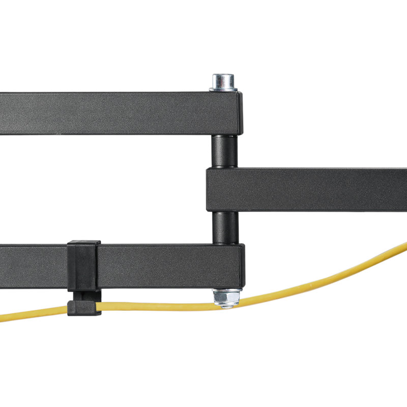 Black Full-Motion Wall Mount for 23-55 Inch TVs