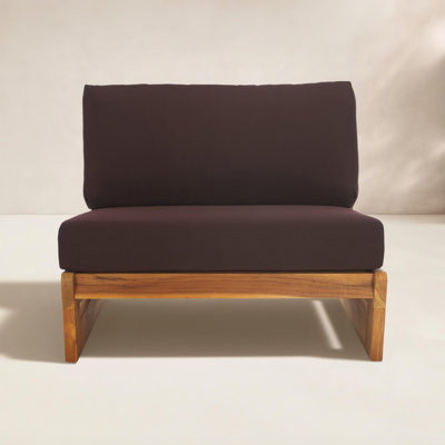 Despina Teak Patio Lounge Chair