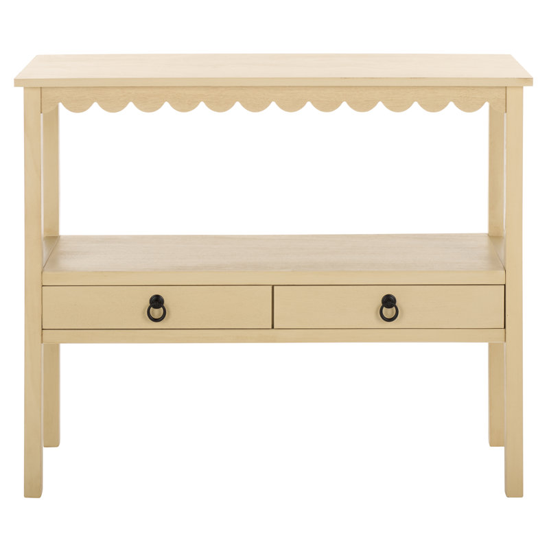 Sacaton Haven Lower 2 Drawer Console, Natural