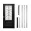 Modern Exterior Doors, 36 x 80 Fiberglass Glass Entry Door for Home