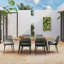Beachside - Table de salle à manger extensible pour l'extérieur - Teck clair