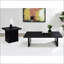 Table basse rectangulaire en stratifié d'ingénierie