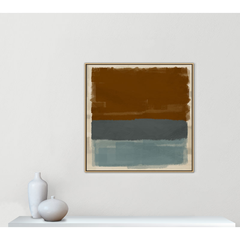 «Turbulent Honesty Square Version Print» par Marcus Prime, Naturel, H 41,5 po x l 41,5 po