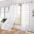 Embroidered Pentagram Light Filtering Sheer Curtains (Set of 2)-1157244850-1157244854
