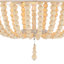 Geraldina 3-Light Empire Wood Bead Chandelier-1874532384