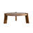 Radule Rustic Wood Round Coffee Table