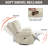 Heat Massage Manual Recliner Chair With Rocker And Swivel In Fabric For Living Room-1745988456