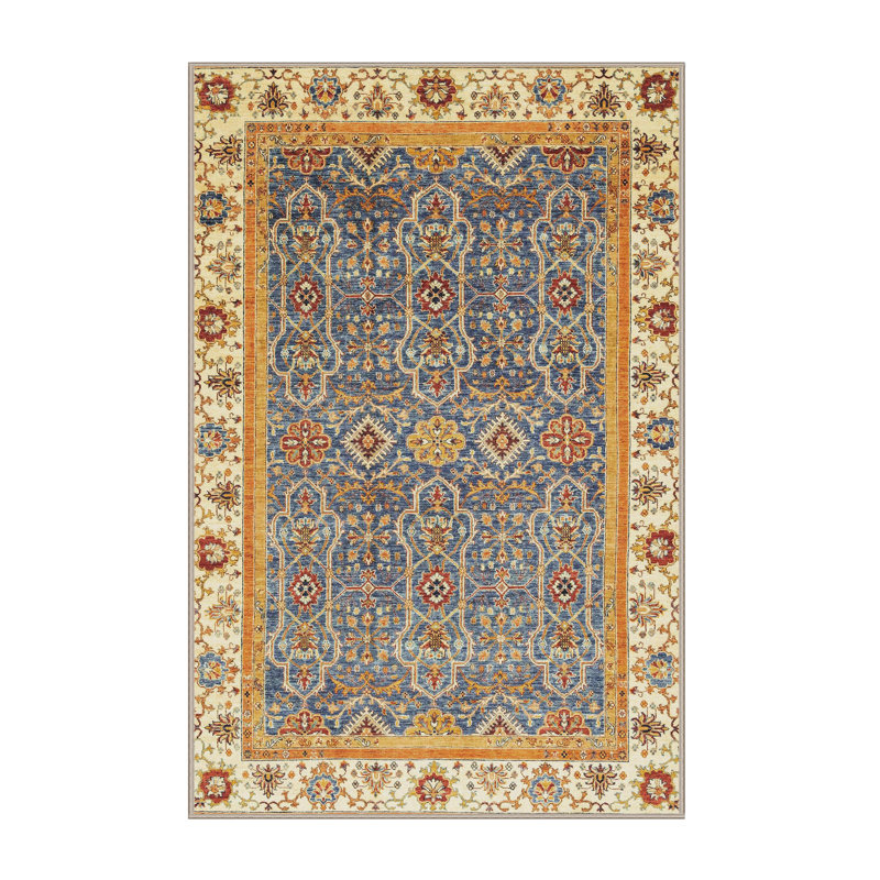 Abstract Indoor Rug, Rectangle 2' x 3'