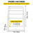 37 " Plastic 4 - Bar Freestanding Towel Rack