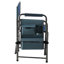Chaise pliante rembourrée 2 pièces avec poches de rangement, chaise de réalisateur surdimensionnée légère pour le camping intérieur, extérieur, les pique-niques et la pêche, bleu / gris-63589420