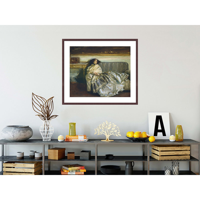«Nonchaloir (Repose)» par John Singer Sargent, impression giclée encadrée, H 33,5 po x l 38,61 po