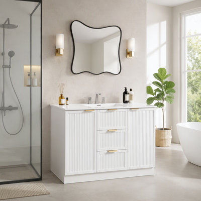 Freestanding Standard With Resin Top