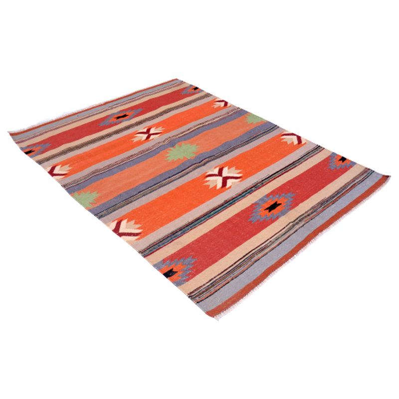 Burritt Geometric Hand Woven 140cm X 185cm Area Rug