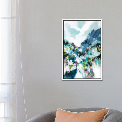In The Rain by Cristina Dalla Valentina - Painting on Canvas
