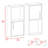 Wall-Mounted Bathroom Medicine Cabinet With Open And Closed Storage-97313461