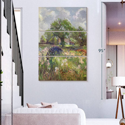 Alvord White Barn And Iris Field