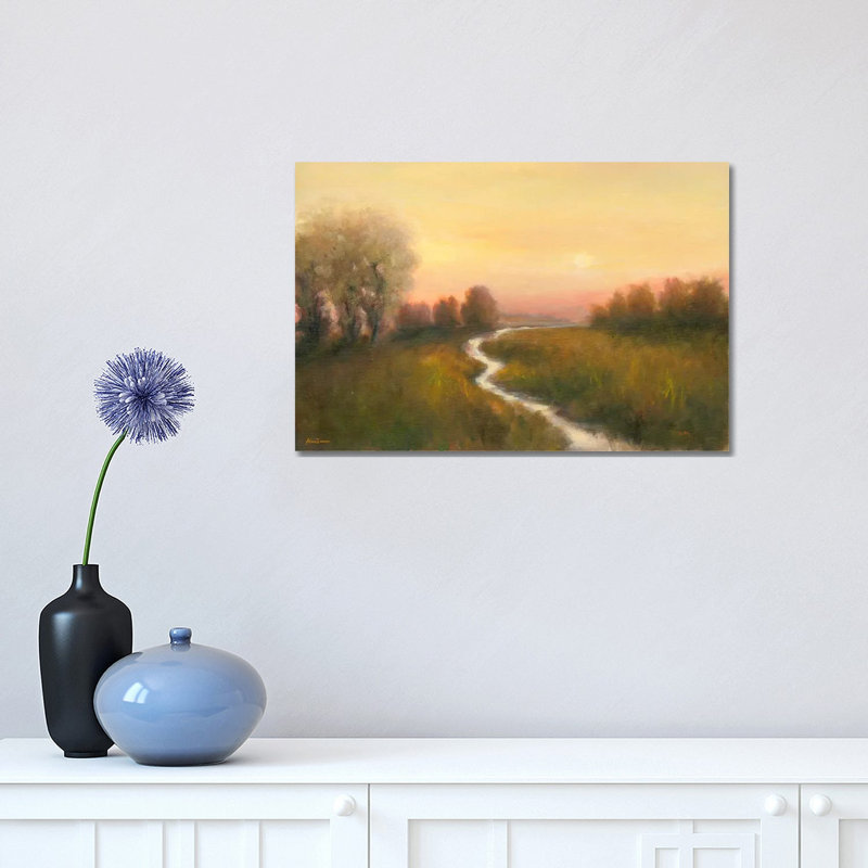 Enchanted Moment V by Bonnec Brothers - Wrapped Canvas Painting, 30.48cm H x 45.72cm W x 1.91cm D
