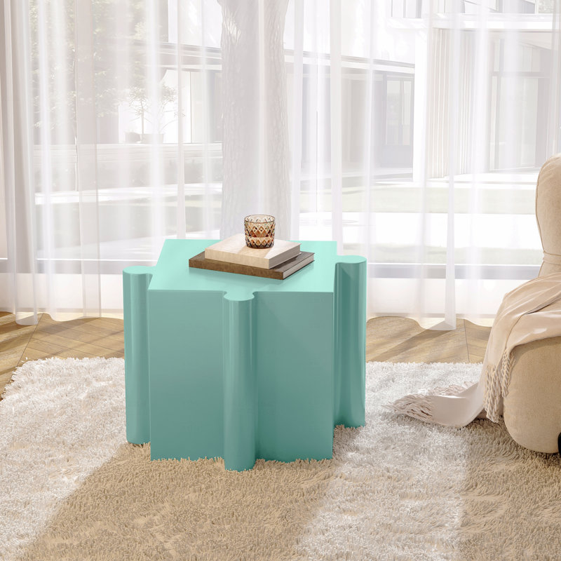 Table d'appoint de patio, table modulaire à bord convexe MGO - acheter simple ou combiner, Vert