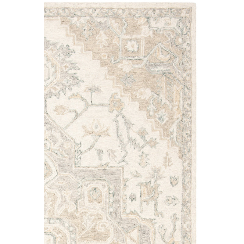 Barden Hand Tufted Oriental Indoor Rug, Runner 2'3" x 21'
