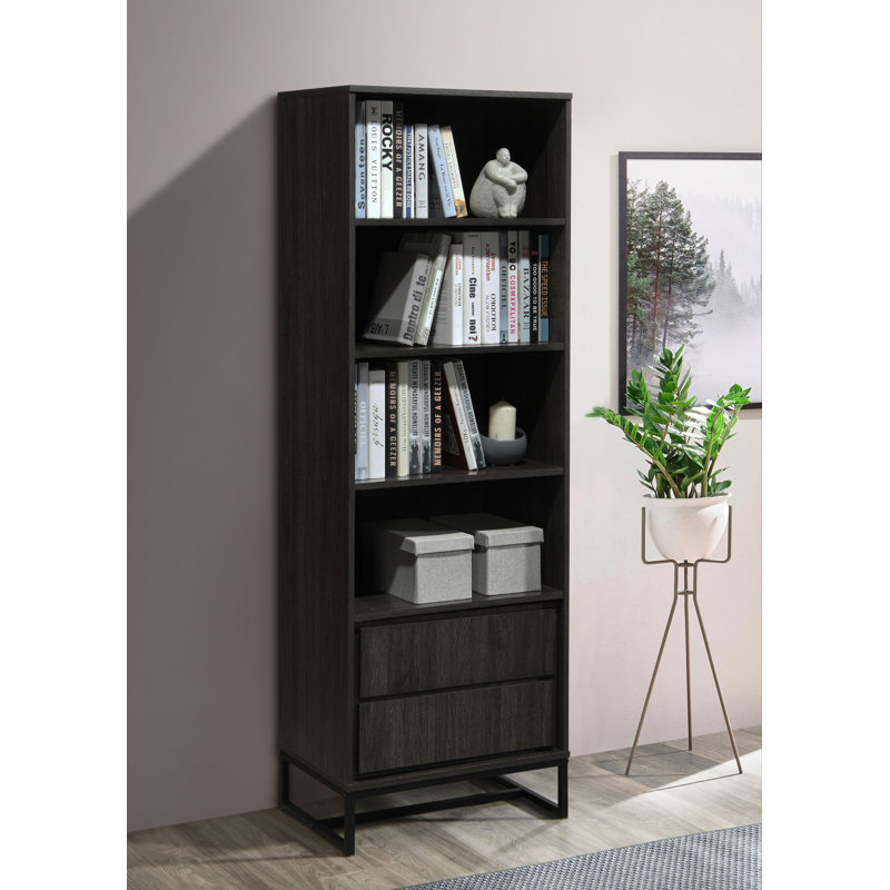 Winchendon Storage Bookcase, Dark Espresso