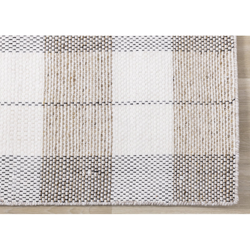 Tapis à motif géométrique Cindara, Rectangle 5 pi 3 po x 7 pi 7 po