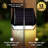 Solar Powered  Integrated LED Deck Light-9809755