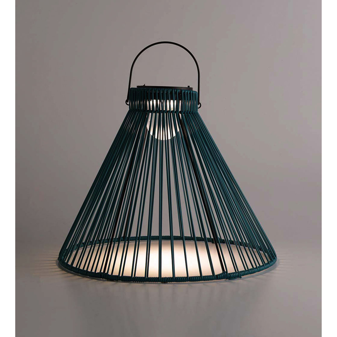 15" Solar Powered Integrated LED Outdoor Hanging Light VivaTerra