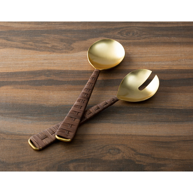 Baskett Stainless Steel Salad Servers