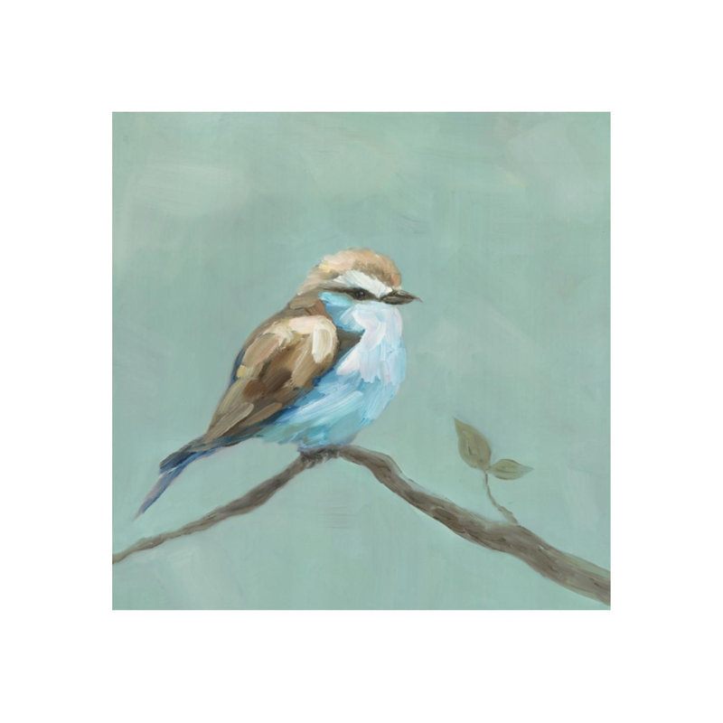 Baby Bird III Painting by Beverly Fuller, Brush Gel, 30" H x 30" W