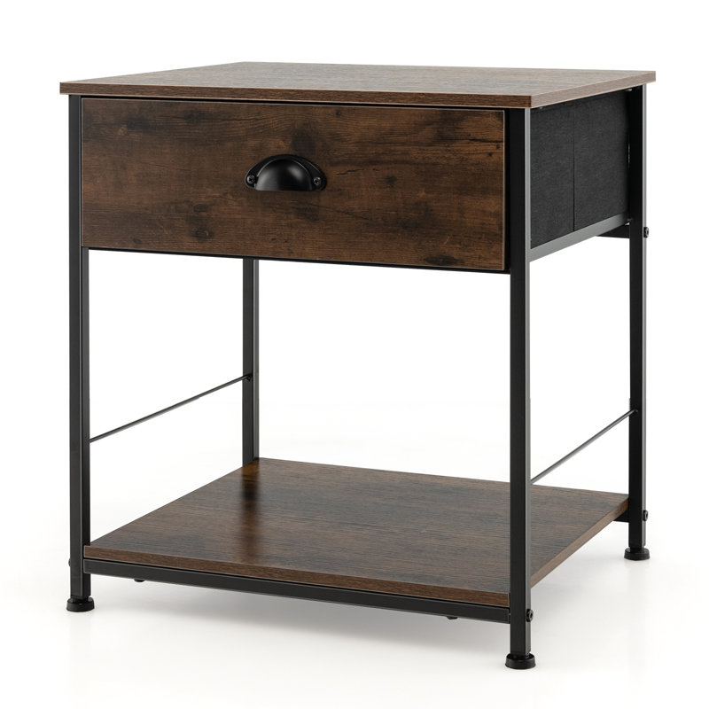 Niki 48 cm W Bedside Table