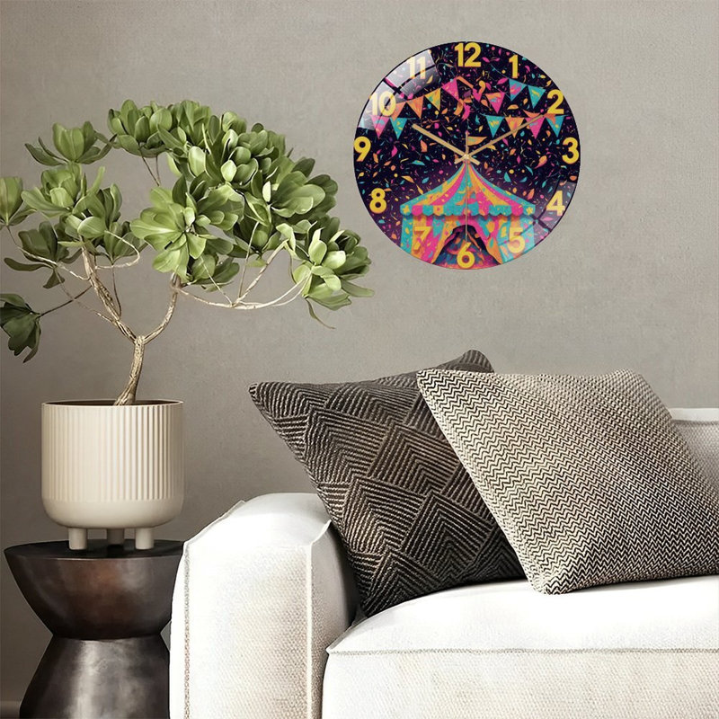Horloge murale horloge 12 po