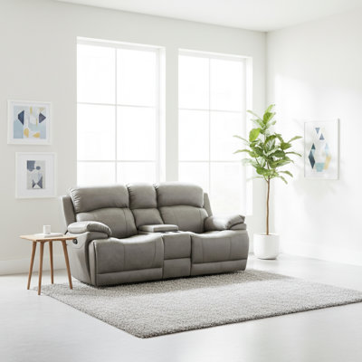 Kunkel 78'' Faux Leather Reclining Loveseat