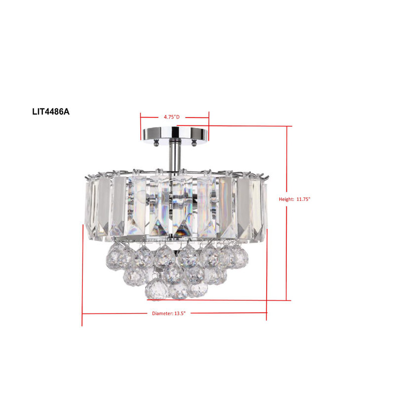 Charlton Semi Flush Mount