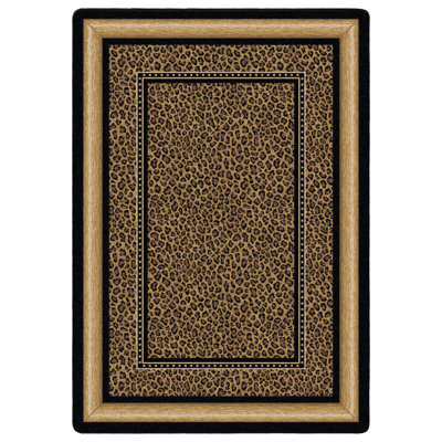 Alminus Zambia Onyx Animal Print Area Rug