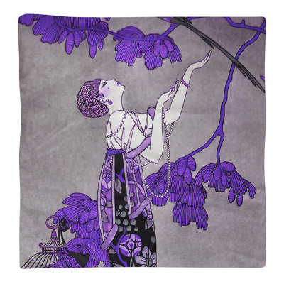 Serviette de coton 10 po femme George Barbier