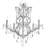Filton 6 - Light Iron Chandelier