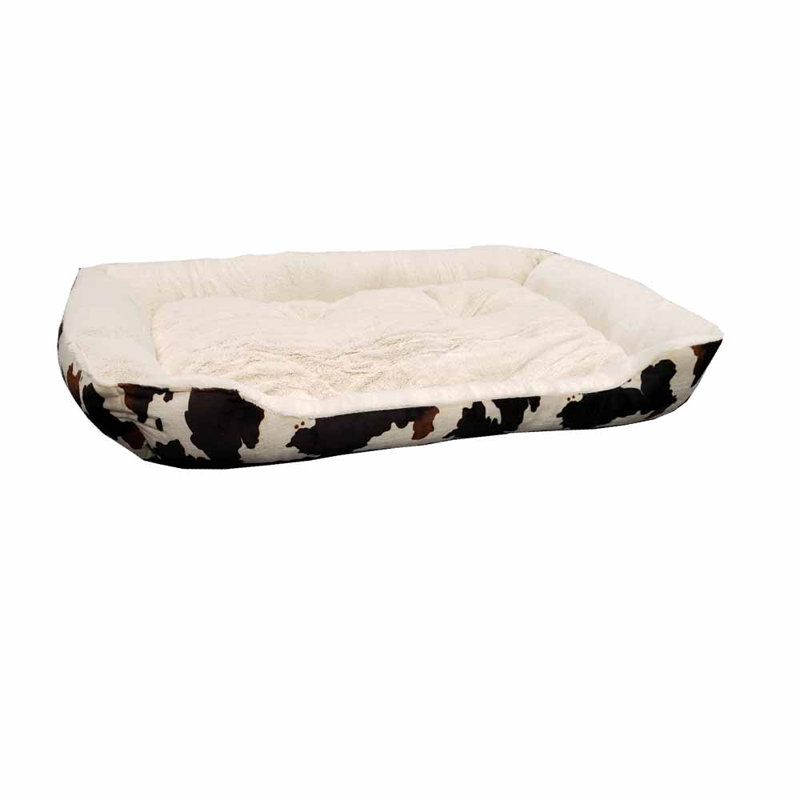 Coussin pour chien à imprimé vache Parenteau