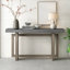 Console avec plateau en bois, table d'entrée très longue-1498706492-1498706490