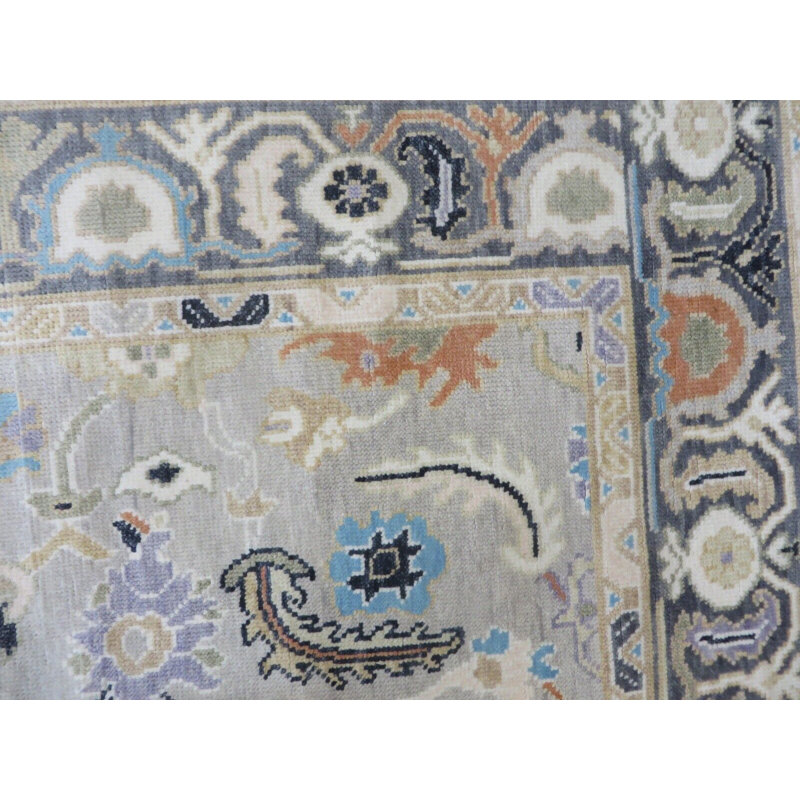 Tapis carré en laine 6 pi 1 po One-of-a-Kind Gianluigi