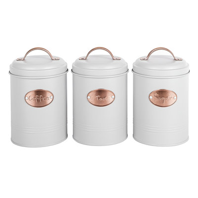 Metal Jar - Set of 3