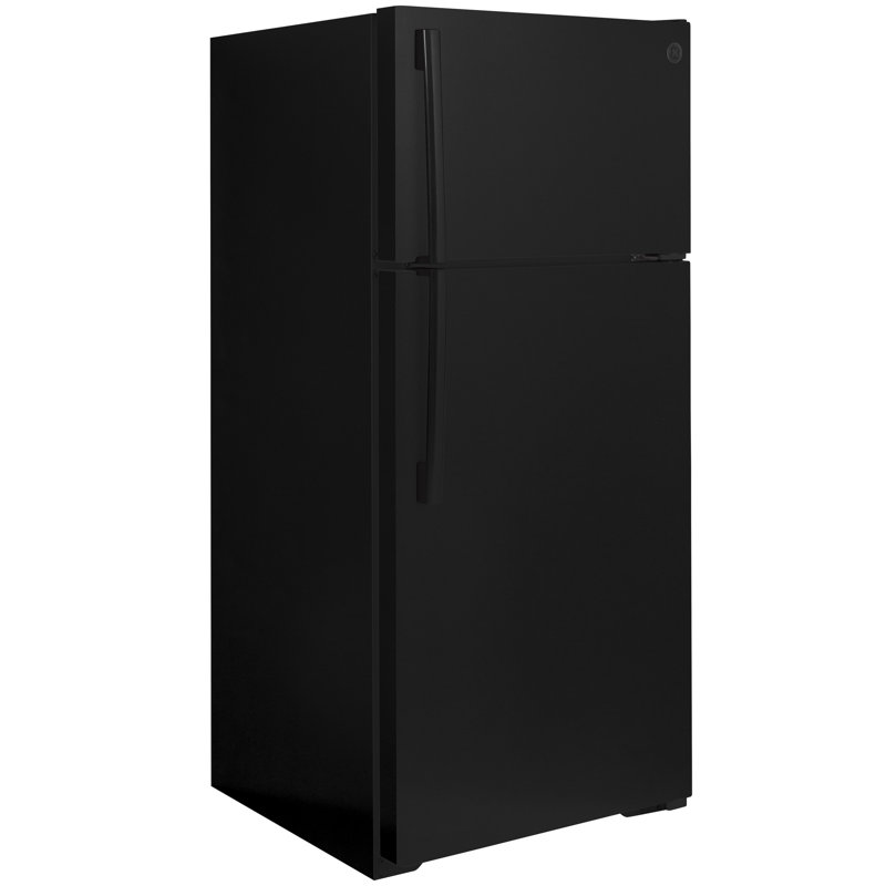 28" Top Freezer 16.6 cu. ft. Refrigerator, Black