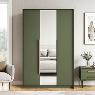 Queensland 3 Door Wardrobe with Mirror