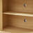 Wavy Design Storage Cabinet with 2 Door,1 Drawer-1596730421