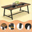 Table de réunion de style industriel, bureau d'ordinateur de bureau, table de conférence