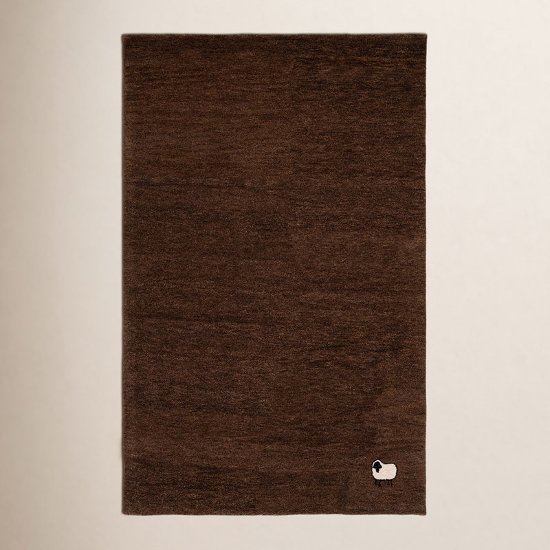 Tapis brun Racheal Himalaya 451, Rectangle de 5 pi x 8 pi